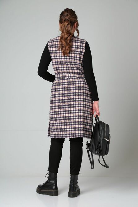 Жилет Michel Chic 356 фиолет_белый