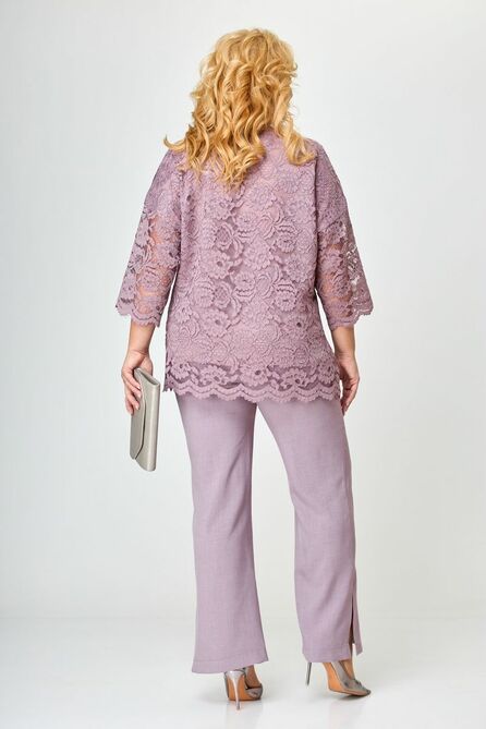 Брюки, Блуза Michel Chic 1318 сирень