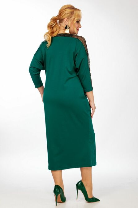 Повседневное платье Michel Chic 2110 изумруд