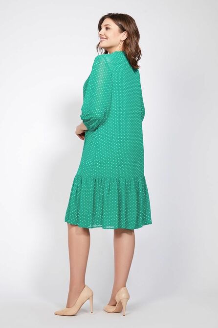 Повседневное платье Милора-Стиль 927 зеленый