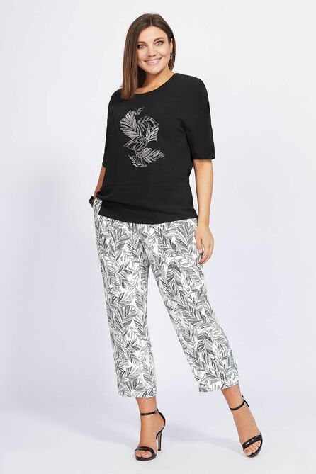 Костюм с капри Милора-Стиль 1007