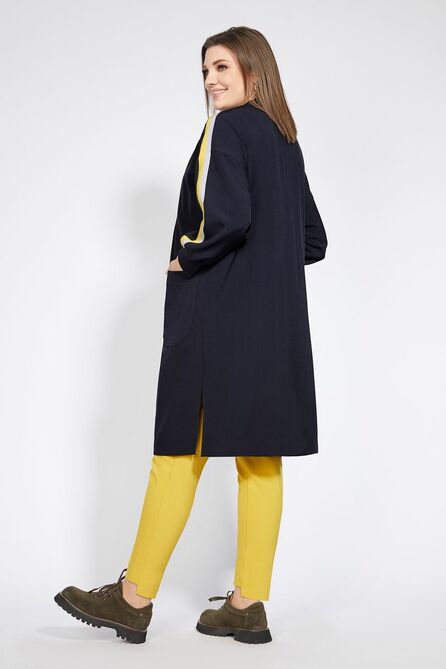 Кардиган, Брюки, Топ Милора-Стиль 978 т.синий Кардиган, Брюки, Топ Милора-Стиль 978 т.синий