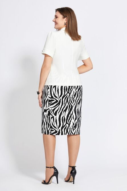 Юбочный костюм Милора-Стиль 897 разводы