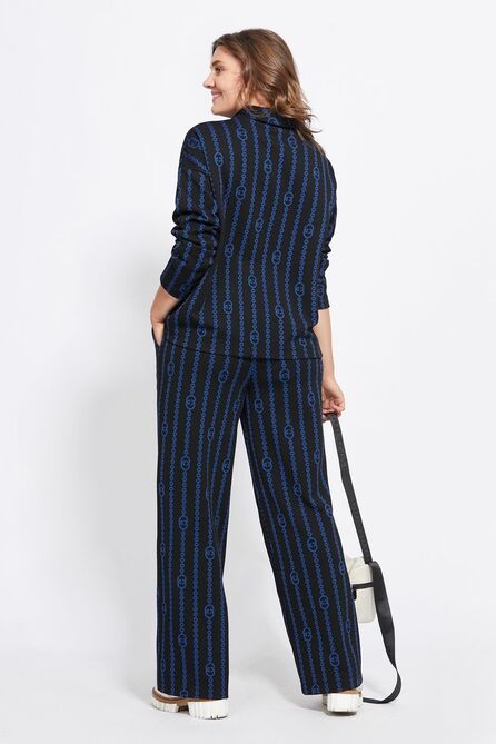 Костюм брючный Милора-Стиль 1032 синий