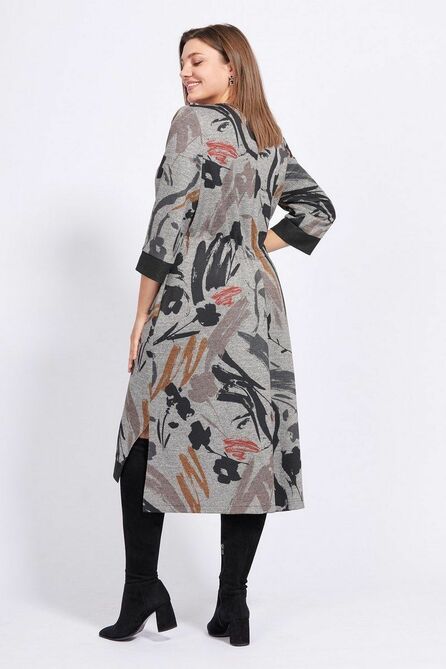 Повседневное платье Милора-Стиль 802 лица Повседневное платье Милора-Стиль 802 лица