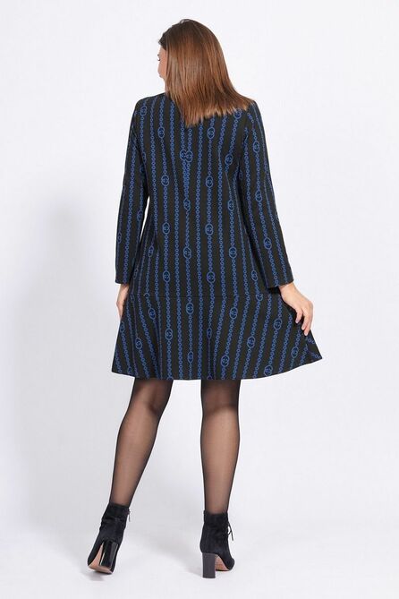 Повседневное платье Милора-Стиль 1038 цепи