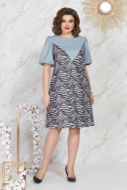 Повседневное платье Mira Fashion 5052 Повседневное платье Mira Fashion 5052