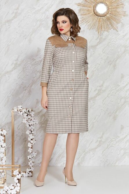 Повседневное платье Mira Fashion 5054