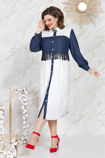 Повседневное платье Mira Fashion 5069 Повседневное платье Mira Fashion 5069