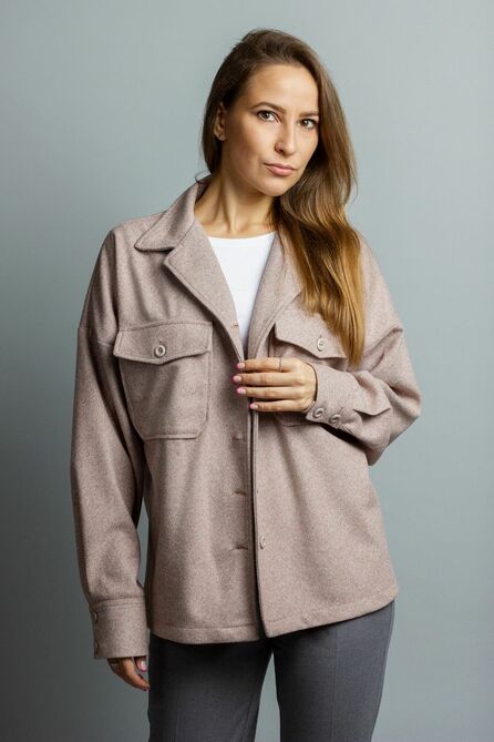 Куртка Mirolia 843 бежевый Куртка Mirolia 843 бежевый