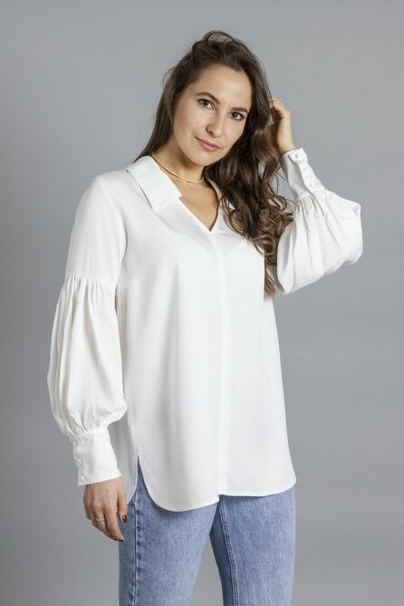 Блузка Mirolia 1019 молочный Блузка Mirolia 1019 молочный