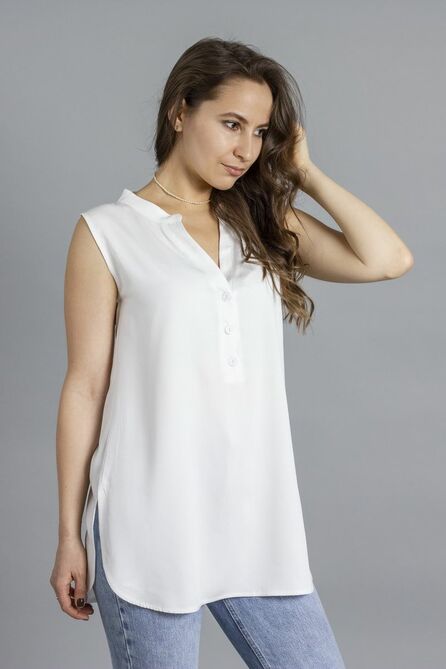 Блузка Mirolia 1027 молочный Блузка Mirolia 1027 молочный