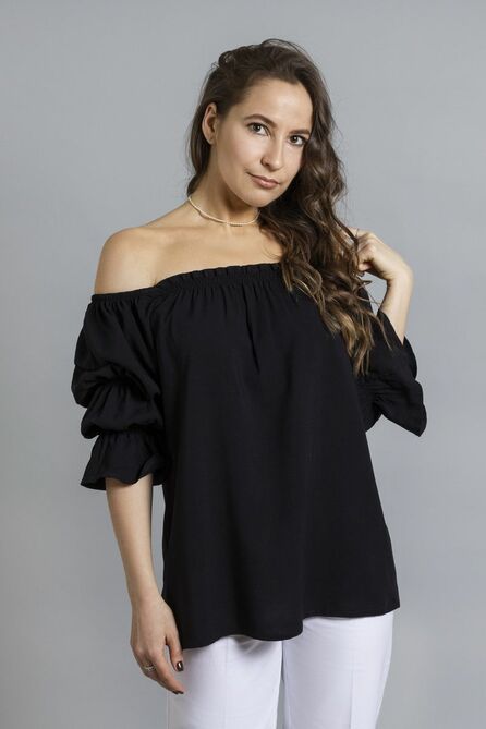 Блузка Mirolia 1033 черный Блузка Mirolia 1033 черный