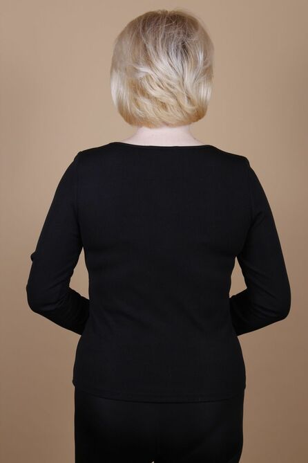 Блузка MIRSINA FASHION 16140001 черный