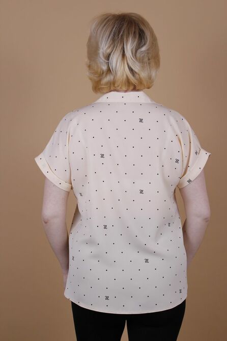 Блузка MIRSINA FASHION 16020026 бежевый