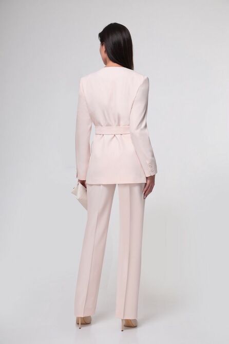 Костюм брючный Мишель стиль 1024А пудра