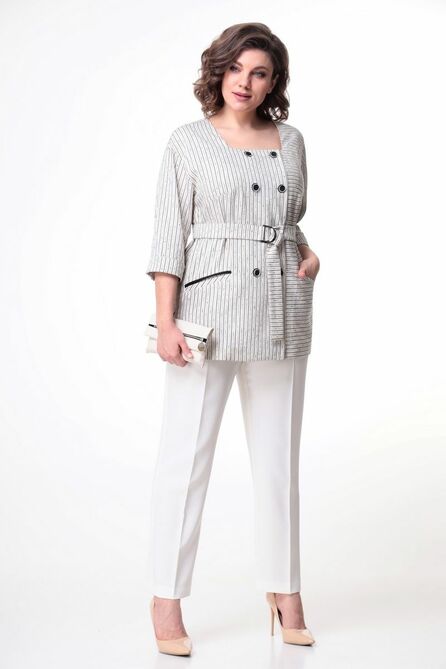 Жакет Мишель стиль 1035А молочный