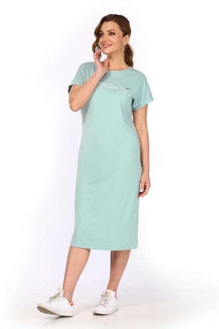 Повседневное платье Мишель стиль 1058 мята