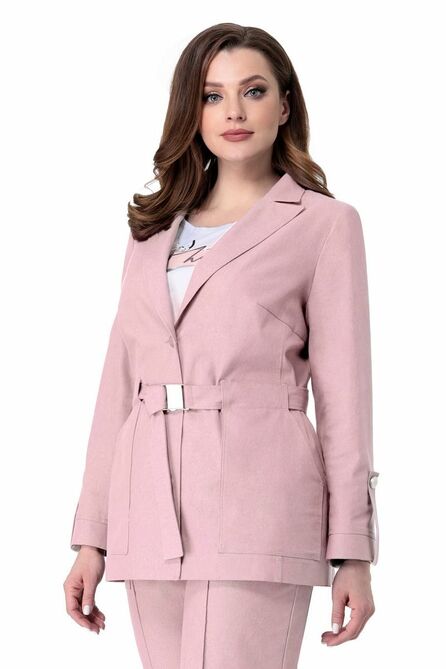 Брюки, Блуза, Жакет Мишель стиль 965-А бежево-розовый
