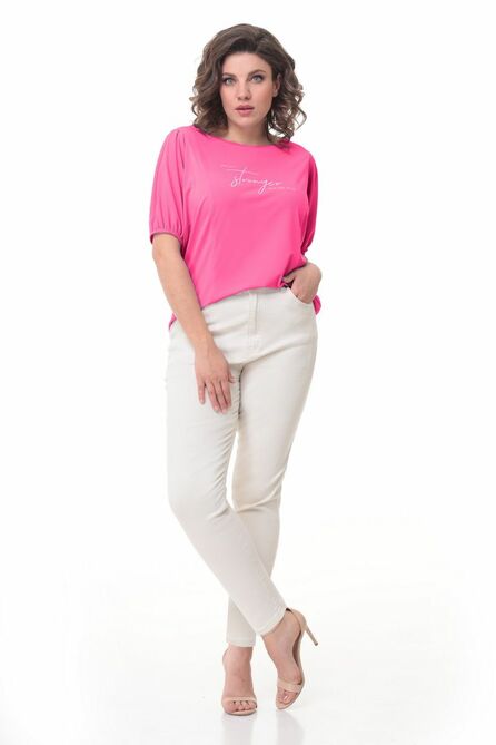 Блузка Мишель стиль 1064 фуксия