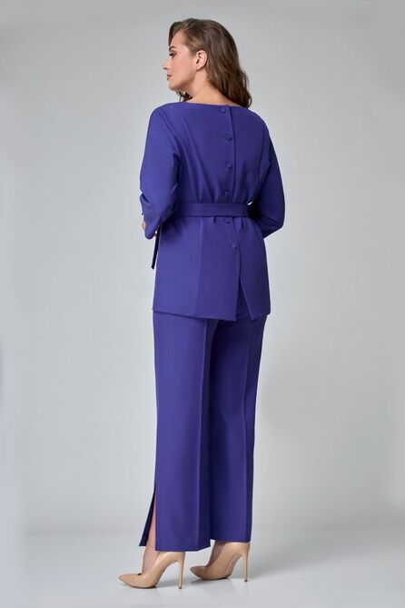 Брюки, Блуза Мишель стиль 1073 фиалка