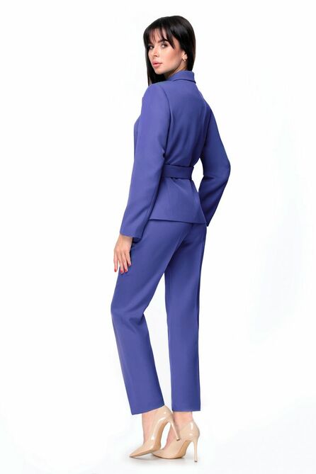 Костюм брючный Мишель стиль 1026/Ф фиалковый