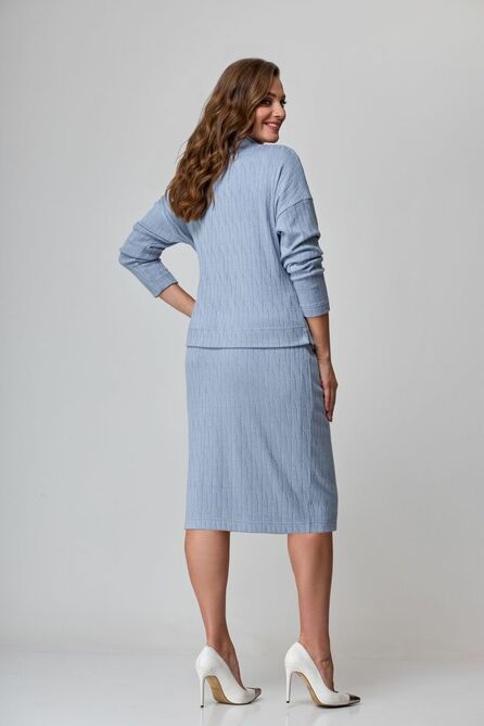 Юбка, Туника Мишель стиль 1079 голубой