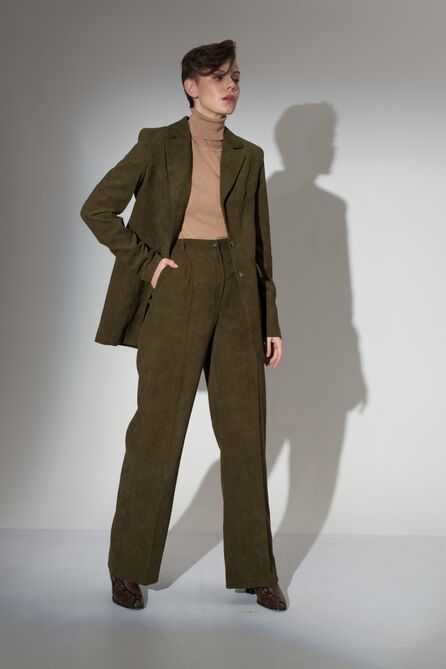 Костюм брючный MUA 32-153-green