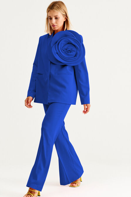 Костюм брючный MUA 35-043-blue