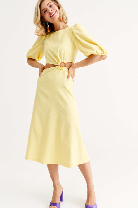 Вечернее платье MUA 41-203-yellow