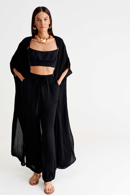 Кардиган, Брюки, Топ MUA 41-653-black