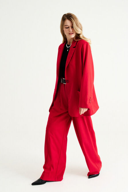 Костюм брючный MUA 42-163-red