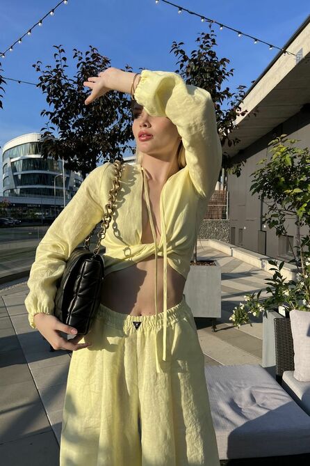 Брюки, Топ Natali Tushinskaya 004(8) груша