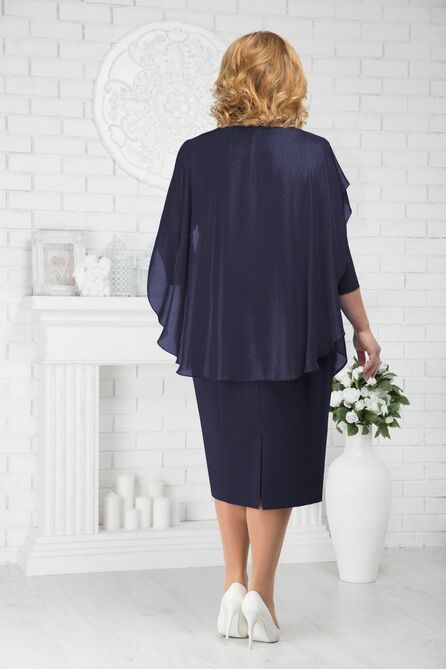 Вечернее платье Ninele 5675 синий