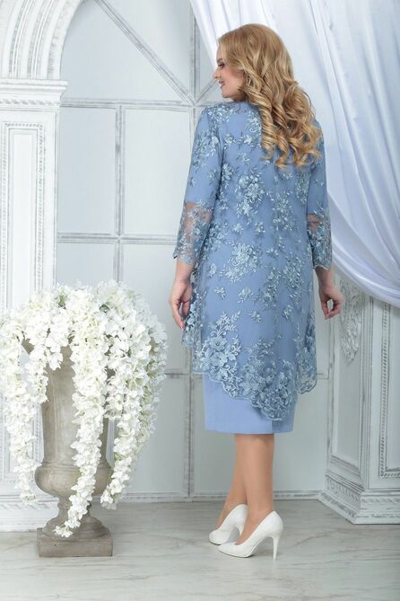 Плательный комплект Ninele 5542 голубой