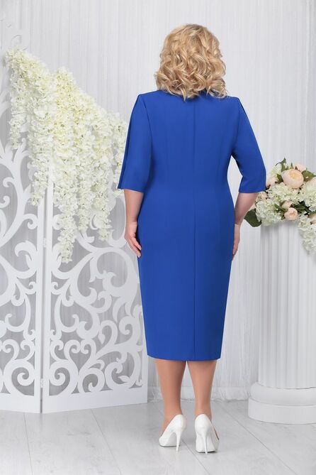 Вечернее платье Ninele 7244 василек