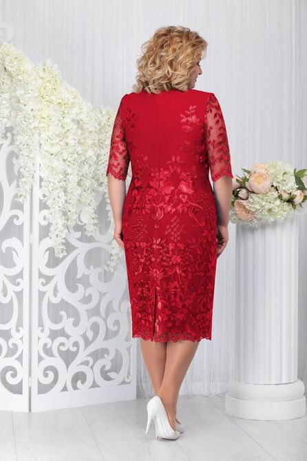Вечернее платье Ninele 5734 красный