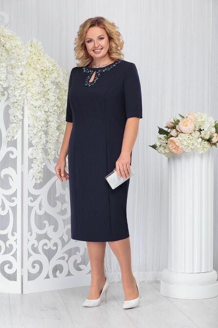 Плательный комплект Ninele 5730 темно-синий