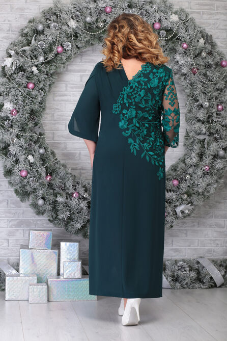 Вечернее платье Ninele 5801 изумруд