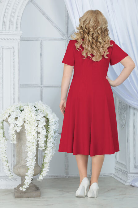 Повседневное платье Ninele 5837 красный