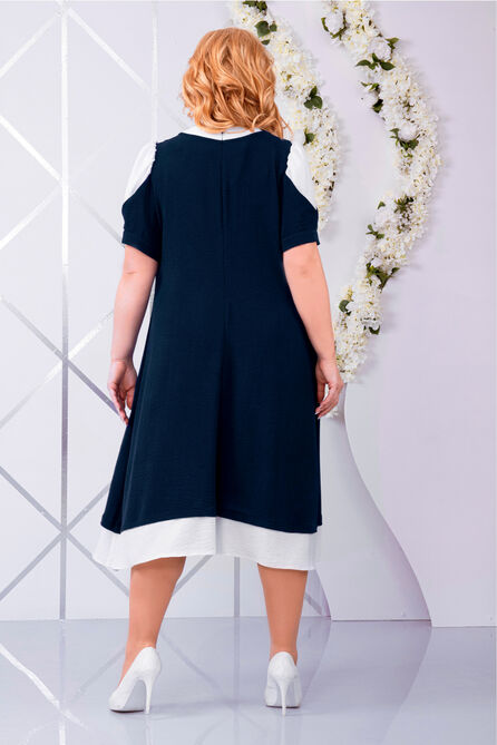 Повседневное платье Ninele 5882 синий