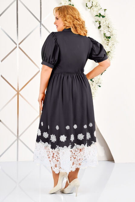 Повседневное платье Ninele 7366 синий