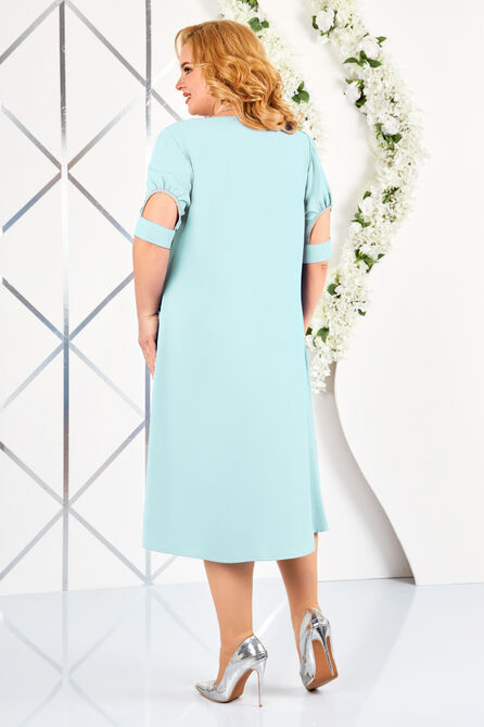 Повседневное платье Ninele 5888 светло-зеленый