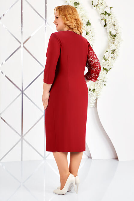 Повседневное платье Ninele 5892 красный