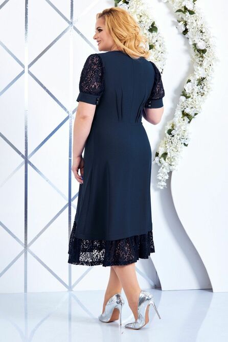Вечернее платье Ninele 5899 синий
