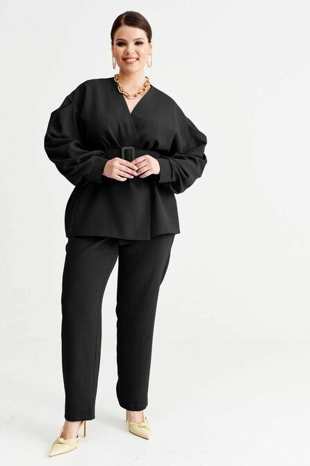 Костюм брючный NORMAL 10-153-black