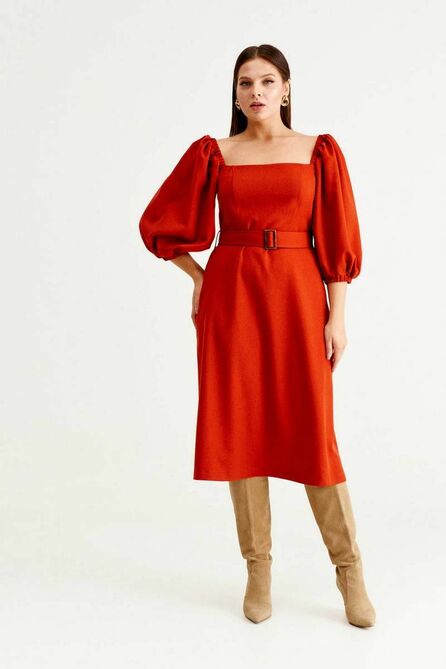 Вечернее платье NORMAL 9-223-red