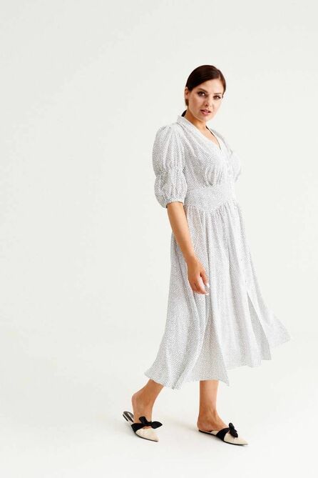 Повседневное платье NORMAL 5-283-dots