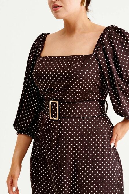 Повседневное платье NORMAL 9-223-choko