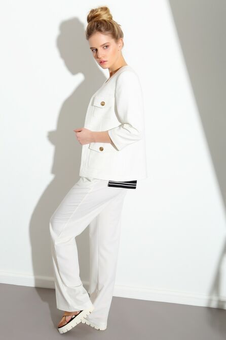 Брюки Nova Line 4363 молочный